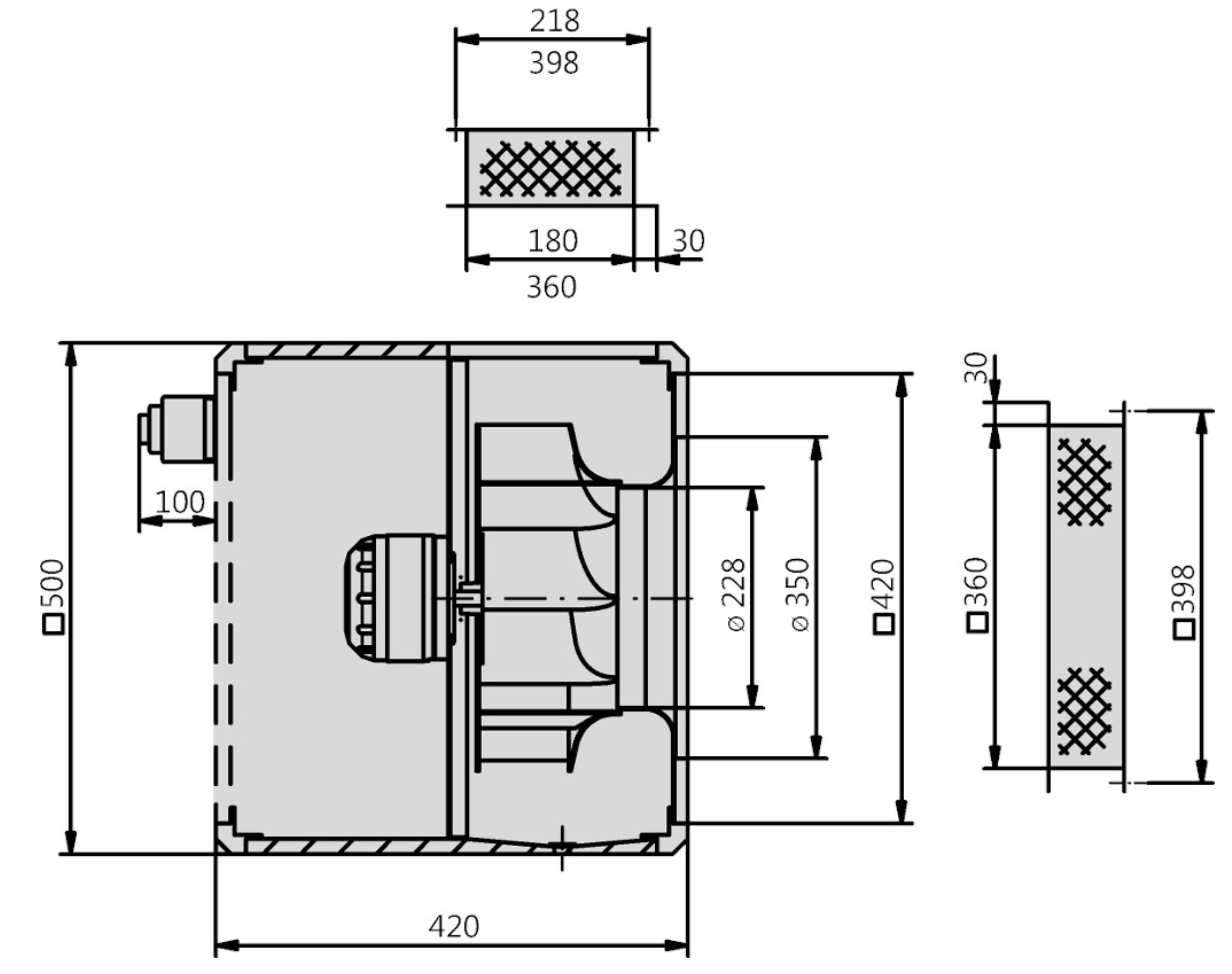 Estoc targe (Powewrbox) 50-355-1 drawing