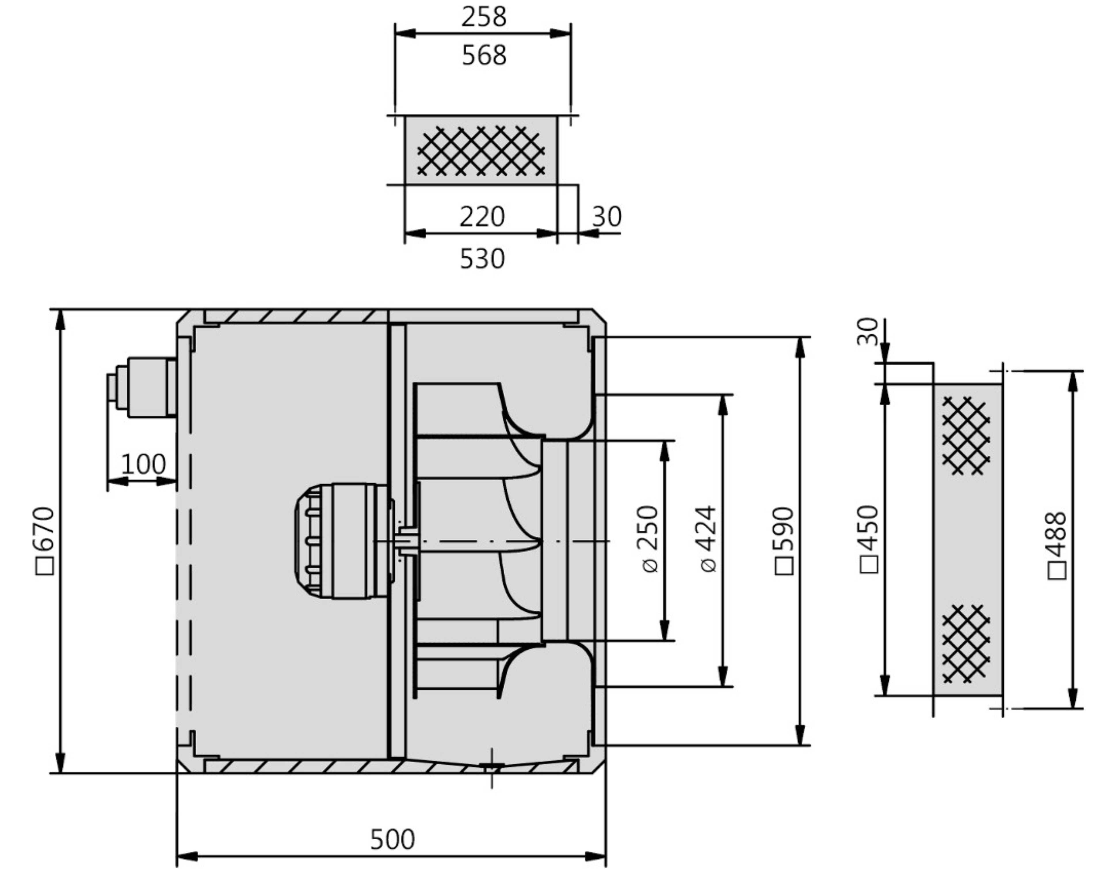 Estoc targe (Powewrbox) 67-400-1 drawing