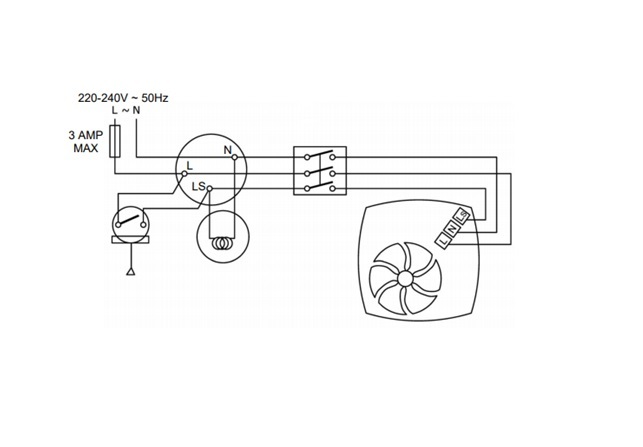 Vent Axia VASF100T Silent Bathroom Toilet wall/window mounted extractor fan 446659B