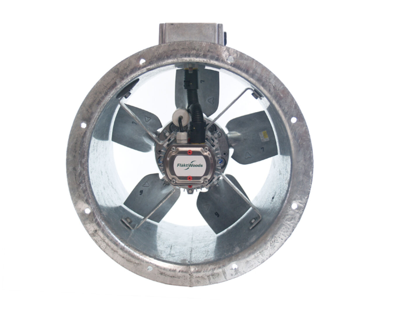 DX361460 : 35JM/16/4/5/40/1Ph Long cased axial flow extract fan by Flakt Woods