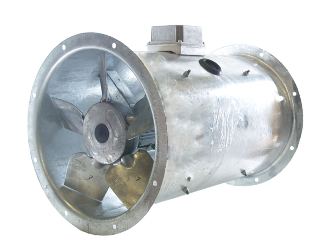 EQ411453 : 40Jm MaxFan high pressure long cased axial extract fan by Flakt Woods