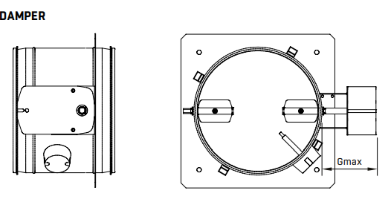 SL400022 : ETPR-E-1-250-05-3 Fire Damper + Thermal Trip