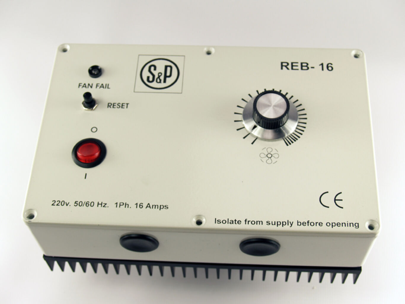 REB16 : REB16 fan speed controller by S&P UK Ventilation also known as Soler and Palau
