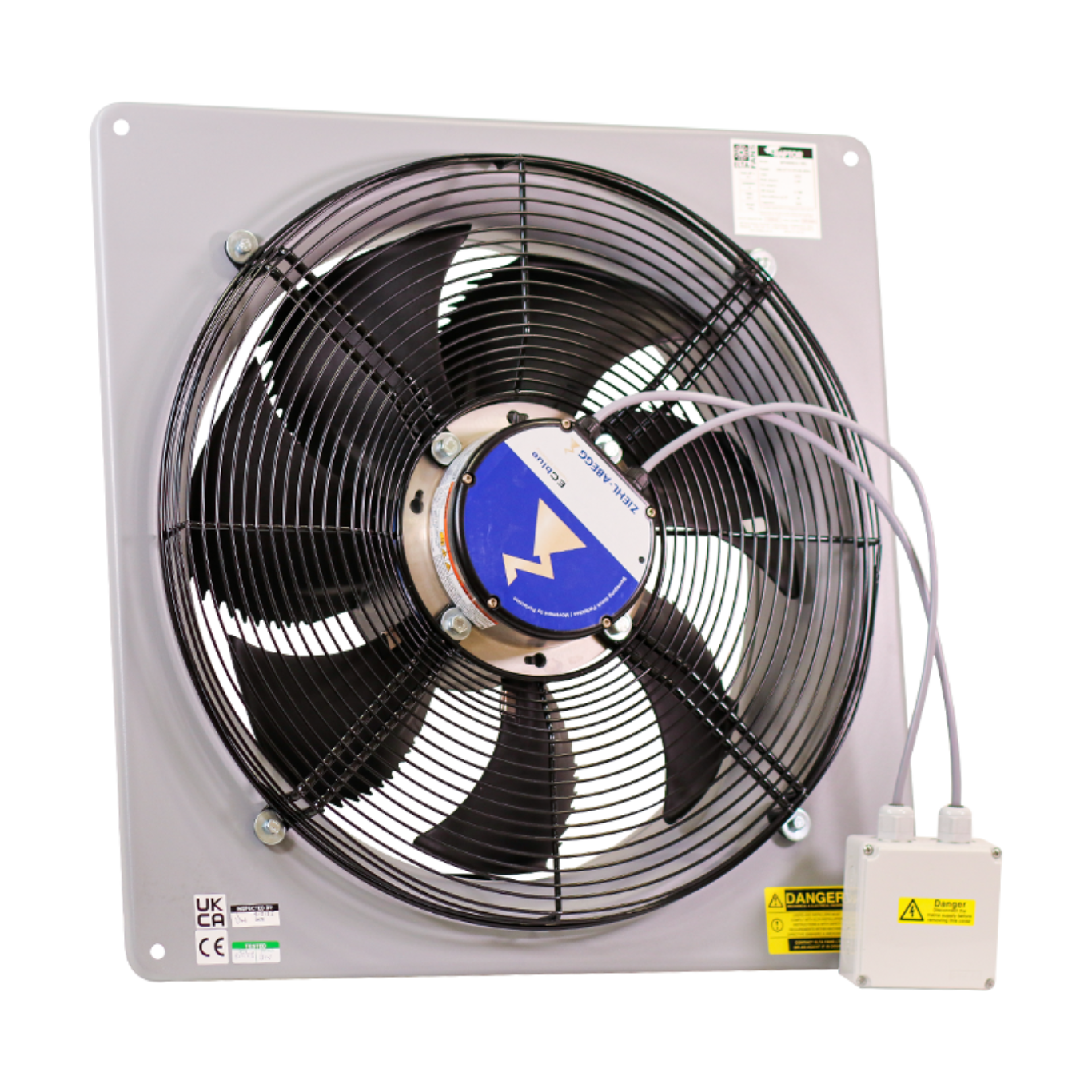 SPA710/68-3AC : Elta SPA710/68-3AC RAPTOR PLATE MOUNTED FAN 710MM 6/8POLE 3PH
