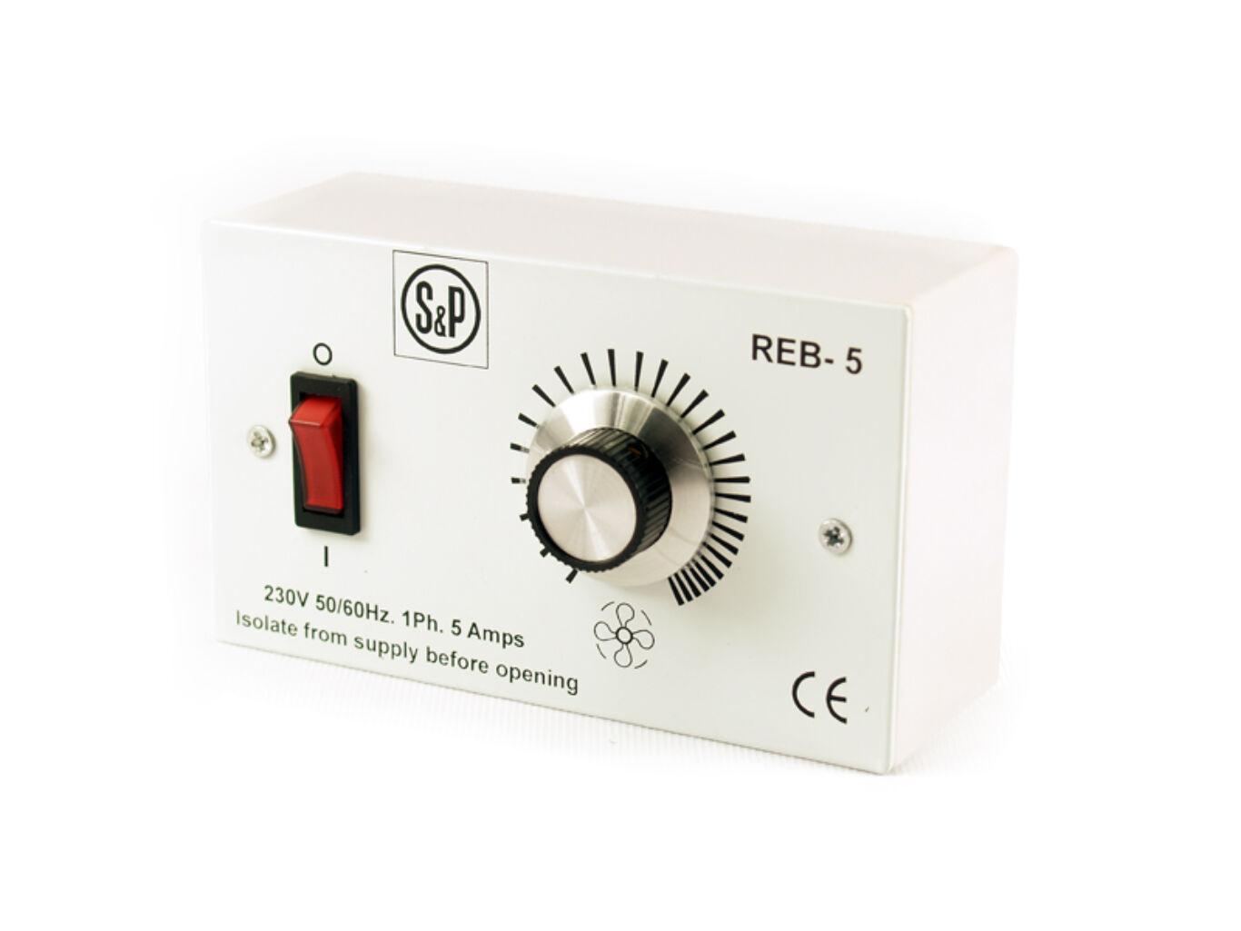 REB5 : REB5 fan speed controller by S&P UK Ventilation also known as Soler and Palau