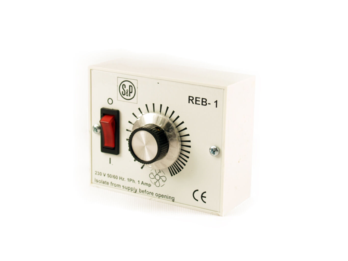 REB1 : REB1 fan speed controller by S&P UK Ventilation also known as Soler and Palau