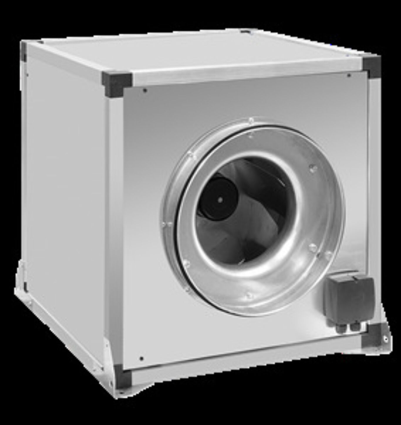 5137825400 : Soler and Palau (S&P) CVAB/4-1400/250ND 0.11KW 1PH 230V 50Hz ACOUSTIC BOX FAN