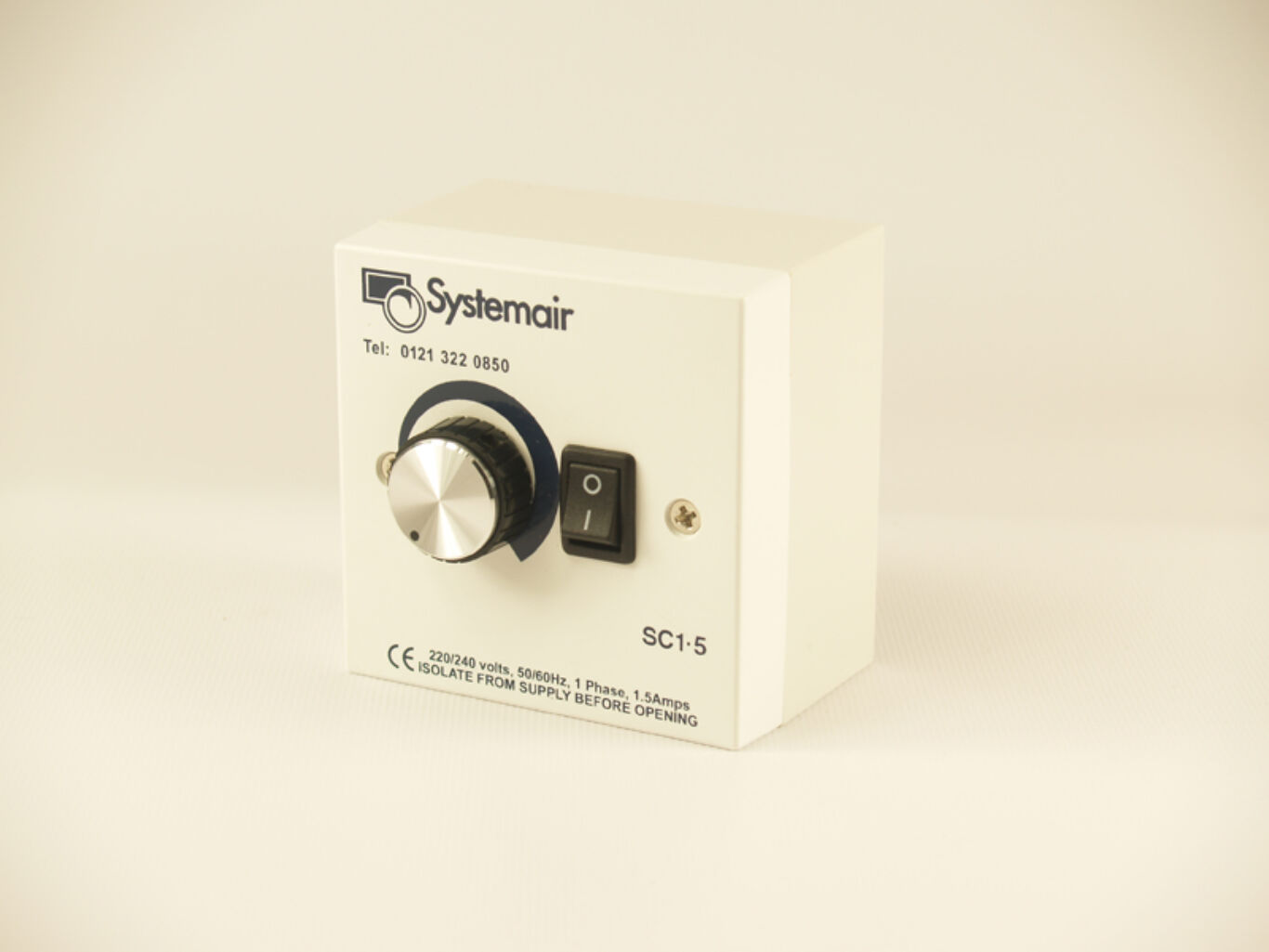 SC1.5 : SC1.5 Systemair fan speed controller