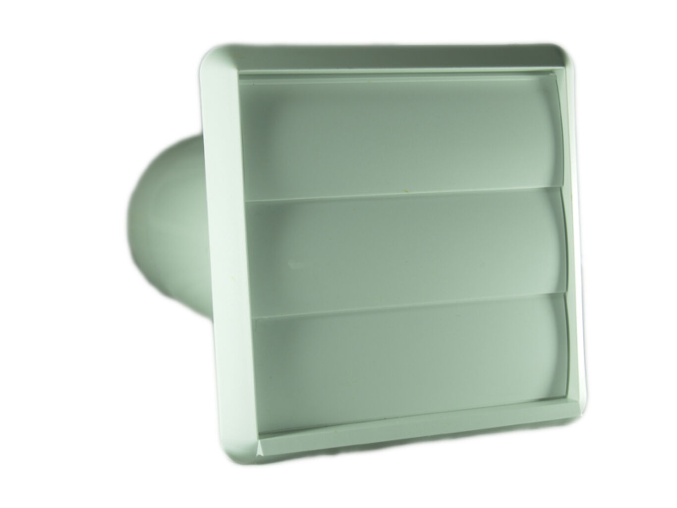 563542 : Wall Ventilation External Gravity Shutter in Brown (100mm) by Vent Axia