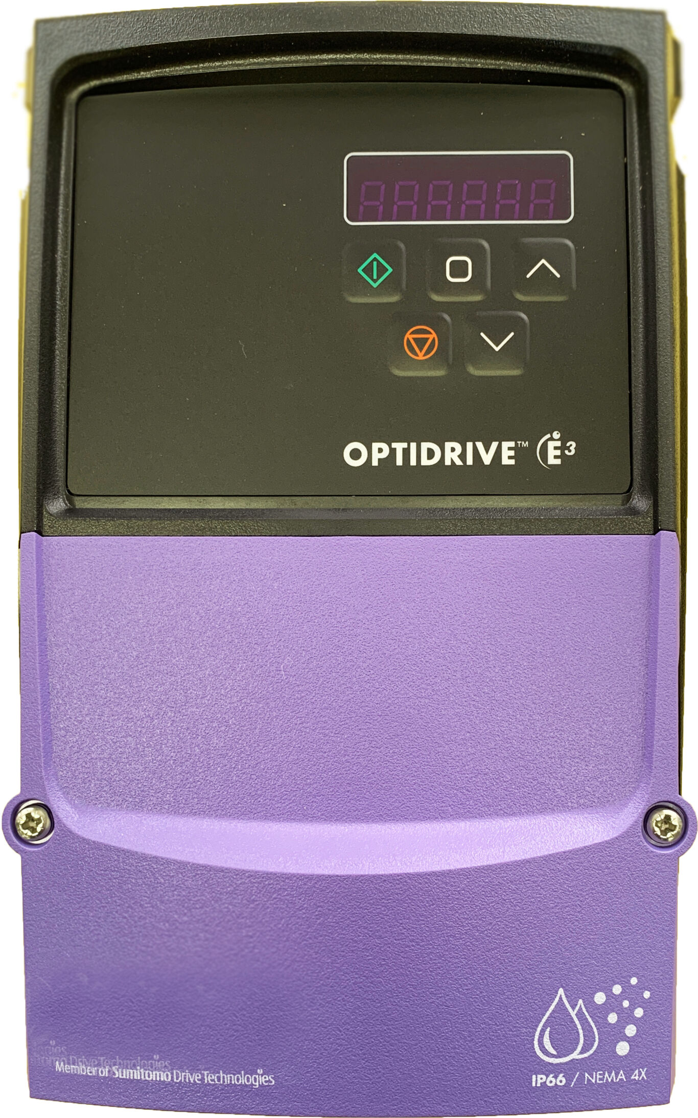 ODE-3-140022-3F1A : 3ph in to 3ph out 0.75kW 2.2Amp Inverter Speed Controller IP66 ODE-3-140022-3F1A