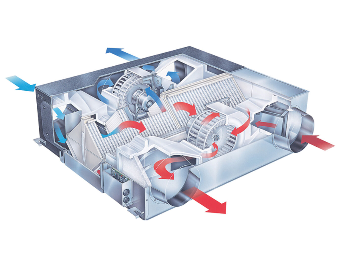 LGH-160RVX3-E : Mitsubishi Lossnay LGH-160RVX3-E Heat Recovery Unit