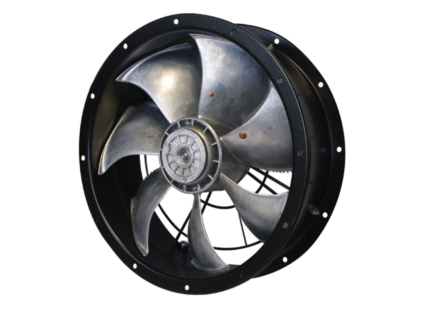 FN045-4EF  : Ziehl Abegg FN045-4EF short cased axial flow extract fan supplied as VSC45014