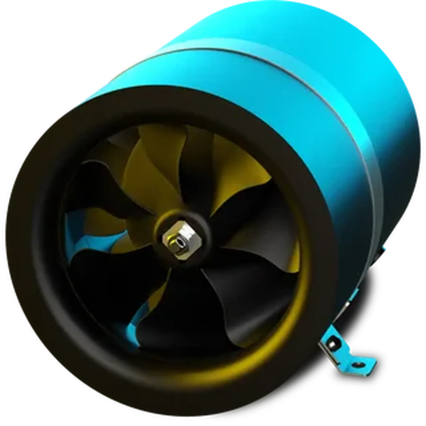 122239 : Ruck 200mm ETALINE Inline Mixed Flow Fan 1ph EL 200 E2M 01