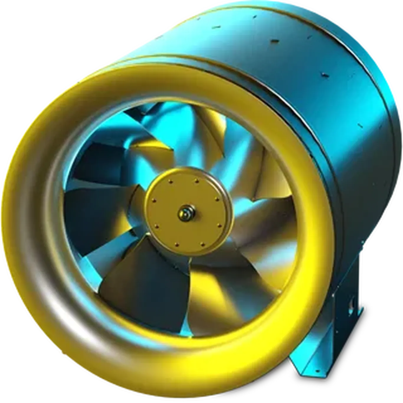 118061 : Ruck 500mm ETALINE Inline Mixed Flow Fan 1ph EL 500 E4 01