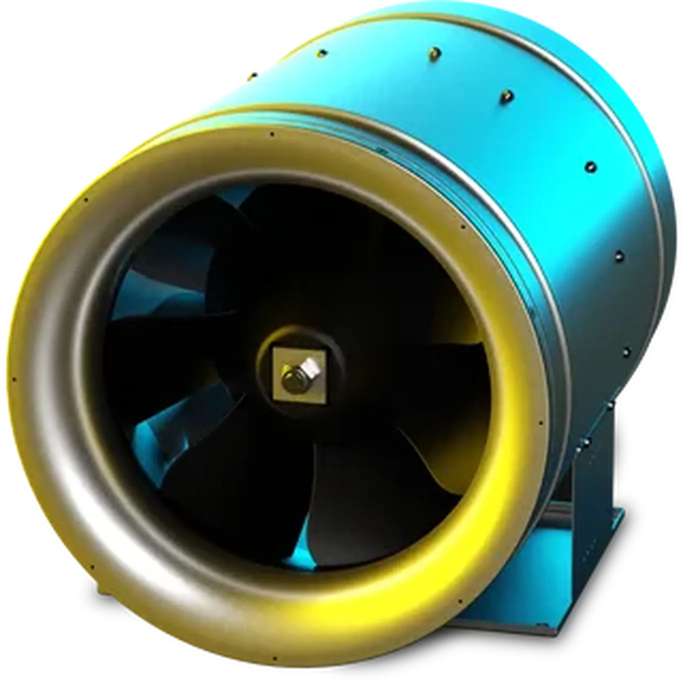 118980 : Ruck 250mm ETALINE Inline Mixed Flow Fan 3ph EL 250 D2 01