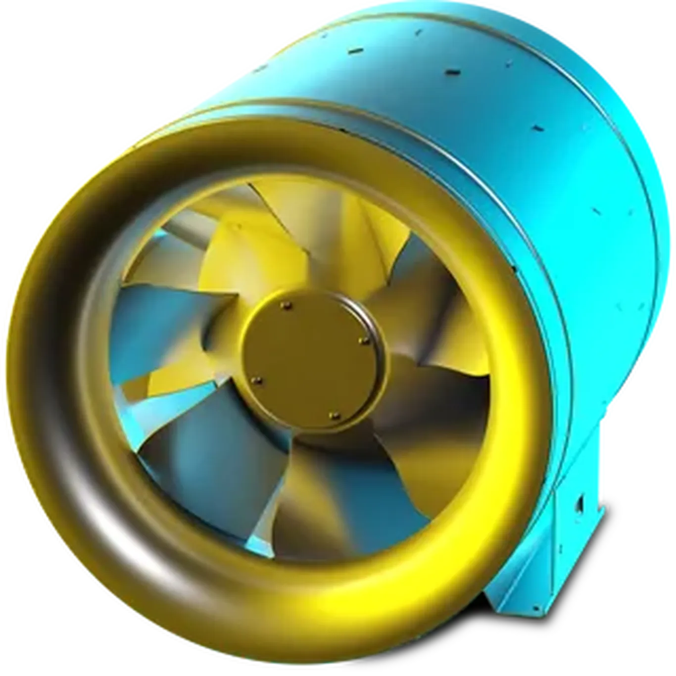 163097 : Ruck 710mm ETALINE Inline Mixed Flow Fan 3ph EL 710 D4 O 01