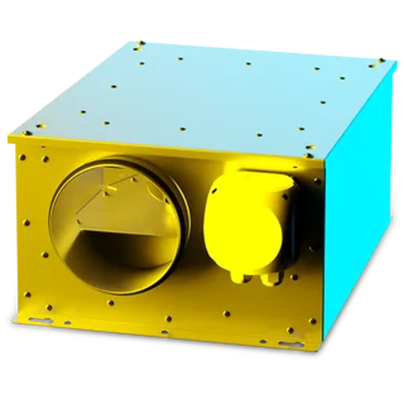 165183 : Ruck 150mm ISOR EC Fully Insulated Single Box Fan 1ph with EC Motor ISOR 150 EC K 01