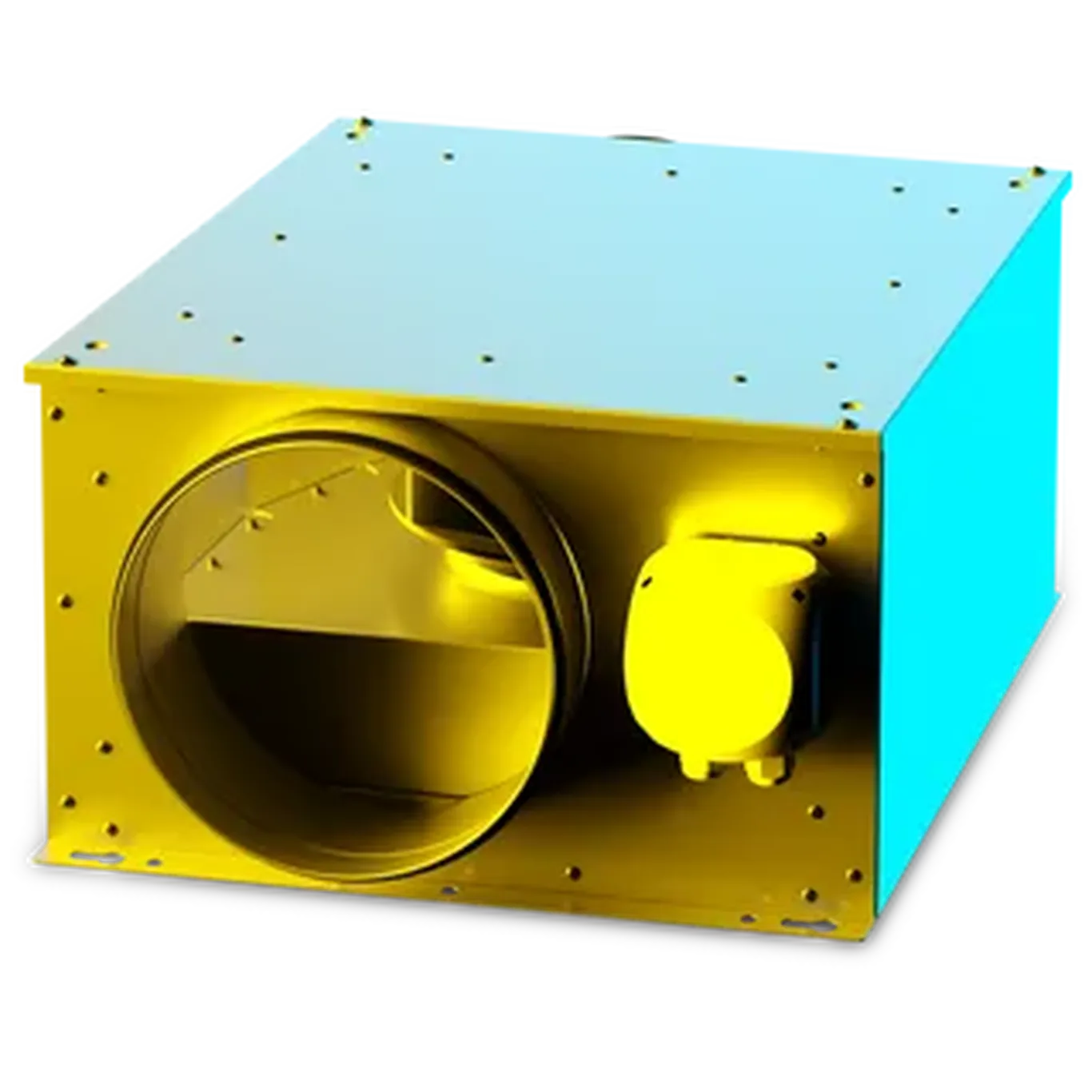 167199 : Ruck 250mm ISOR EC Fully Insulated Single Box Fan 1ph with EC Motor ISOR 250 EC K 01