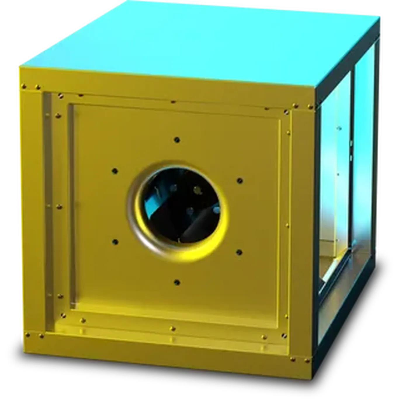 157170 : RUCK MPC 225mm Centrifugal Box Fan 3ph  MPC 225 D2 40