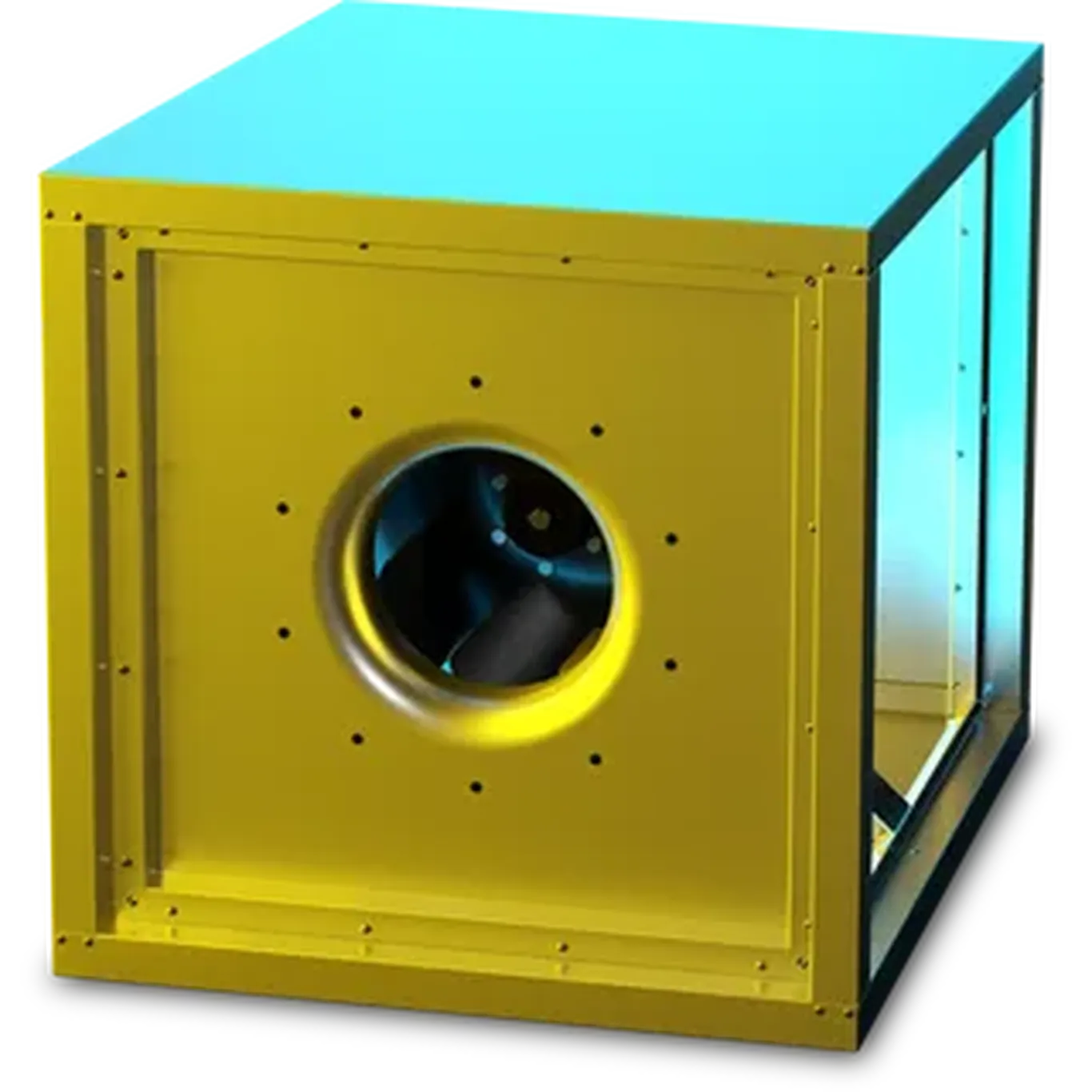 157194 : RUCK MPC 355mm Centrifugal Box Fan 3ph  MPC 355 D4 40