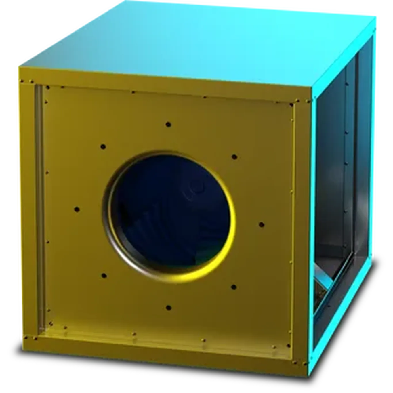 164101 : RUCK MPC EC 450mm Centrifugal Box Fan 1ph with EC Motor MPC 450 EC 41