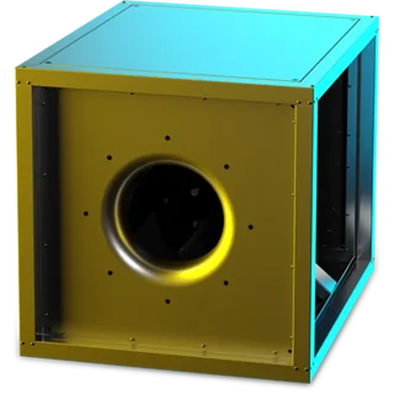 172730 : RUCK MPC T 500mm Centrifual Box Fan with Motor out of the Airstream 3ph MPCT 500 D4 I K 01