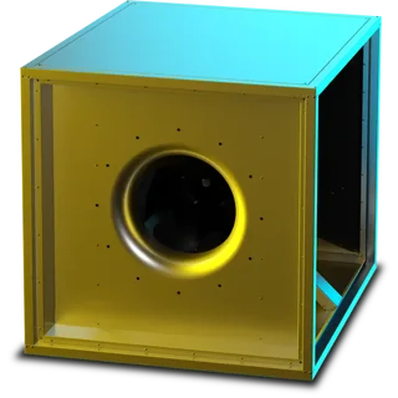 172733 : RUCK MPC T 560mm Centrifual Box Fan with Motor out of the Airstream 3ph MPCT 560 D4 I K 01