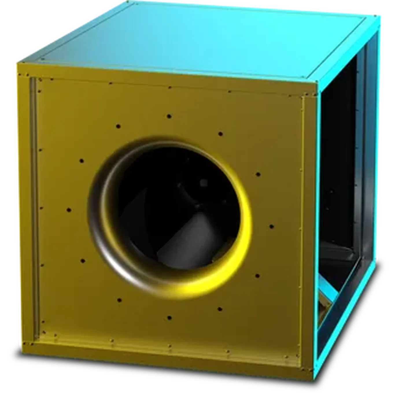 172736 : RUCK MPC T 630mm Centrifual Box Fan with Motor out of the Airstream 3ph MPCT 630 D4 I K 01