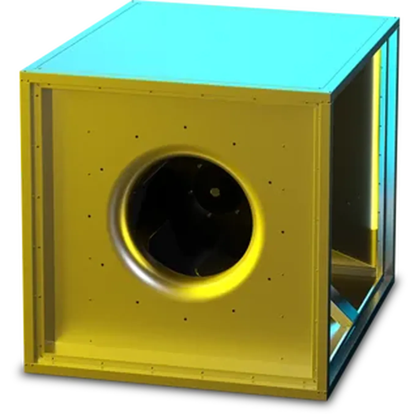 150945 : RUCK MPC T 710mm Centrifual Box Fan with Motor out of the Airstream 3ph MPC 710 D6 T40