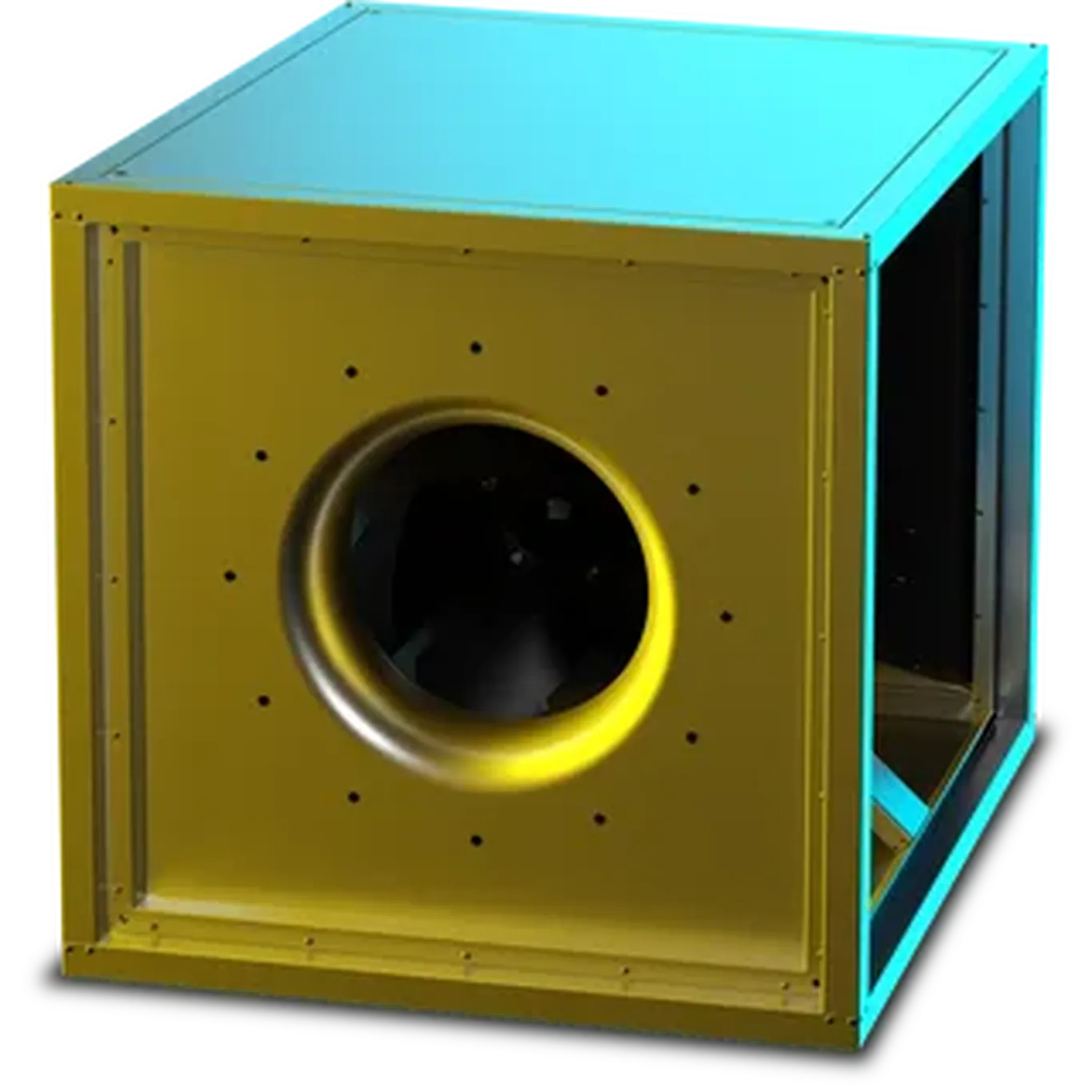 172058 : RUCK MPC T 560mm Centrifual Box Fan with Motor out of the Airstream 3ph with EC Motor MPC T 560 EC I K 01