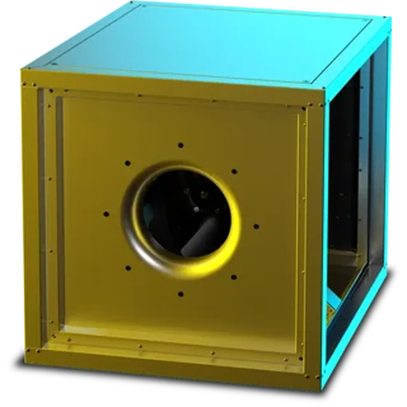 162906 : RUCK MPC T 355mm Centrifual Box Smoke Fan with Motor out of the Airstream 3ph, F400 (400-deg C for 2hours)   MPC 355 D4 F4 T40