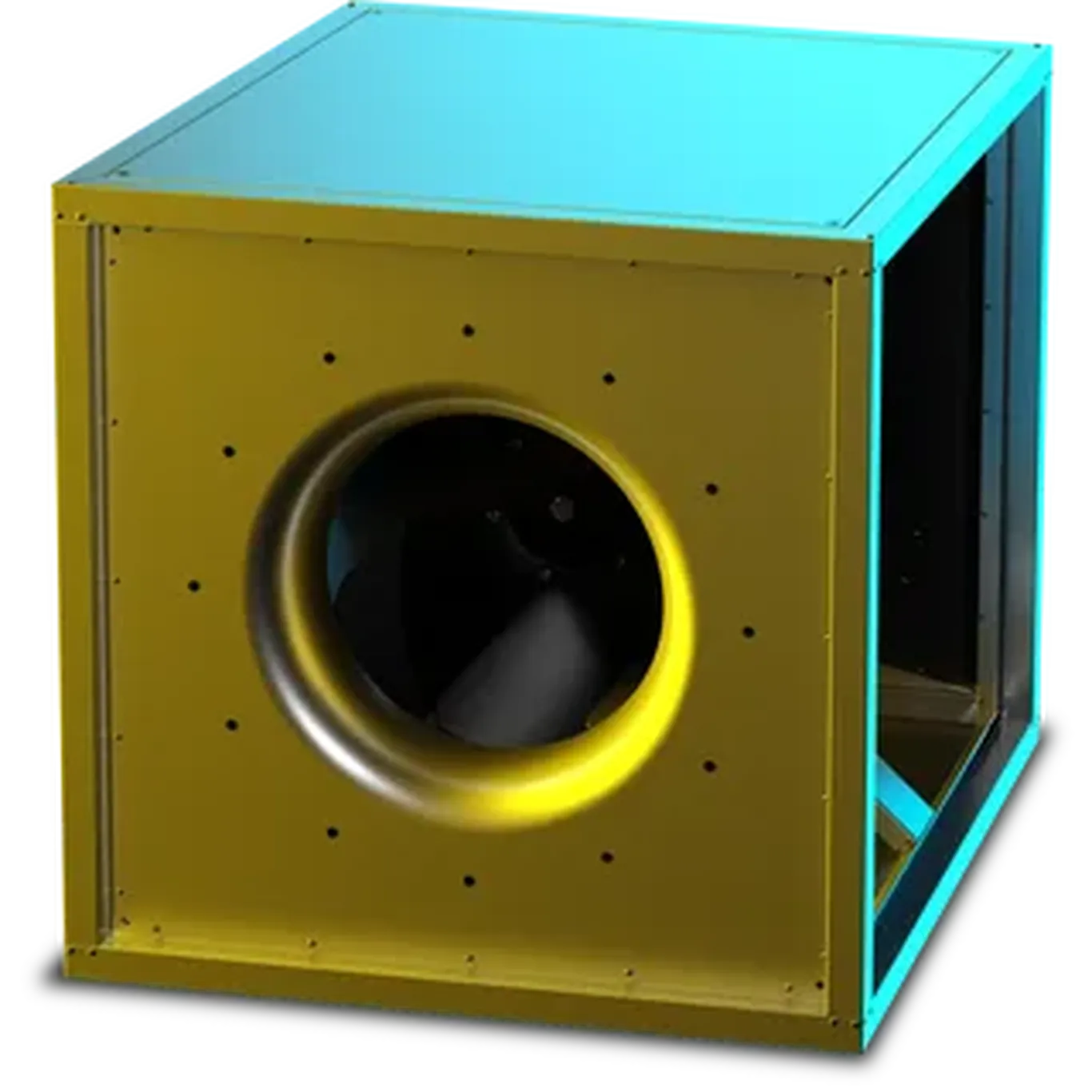 162977 : RUCK MPC T 800mm Centrifual Box Smoke Fan with Motor out of the Airstream 3ph, F400 (400-deg C for 2hours)  MPC 800 D6 F4 T40