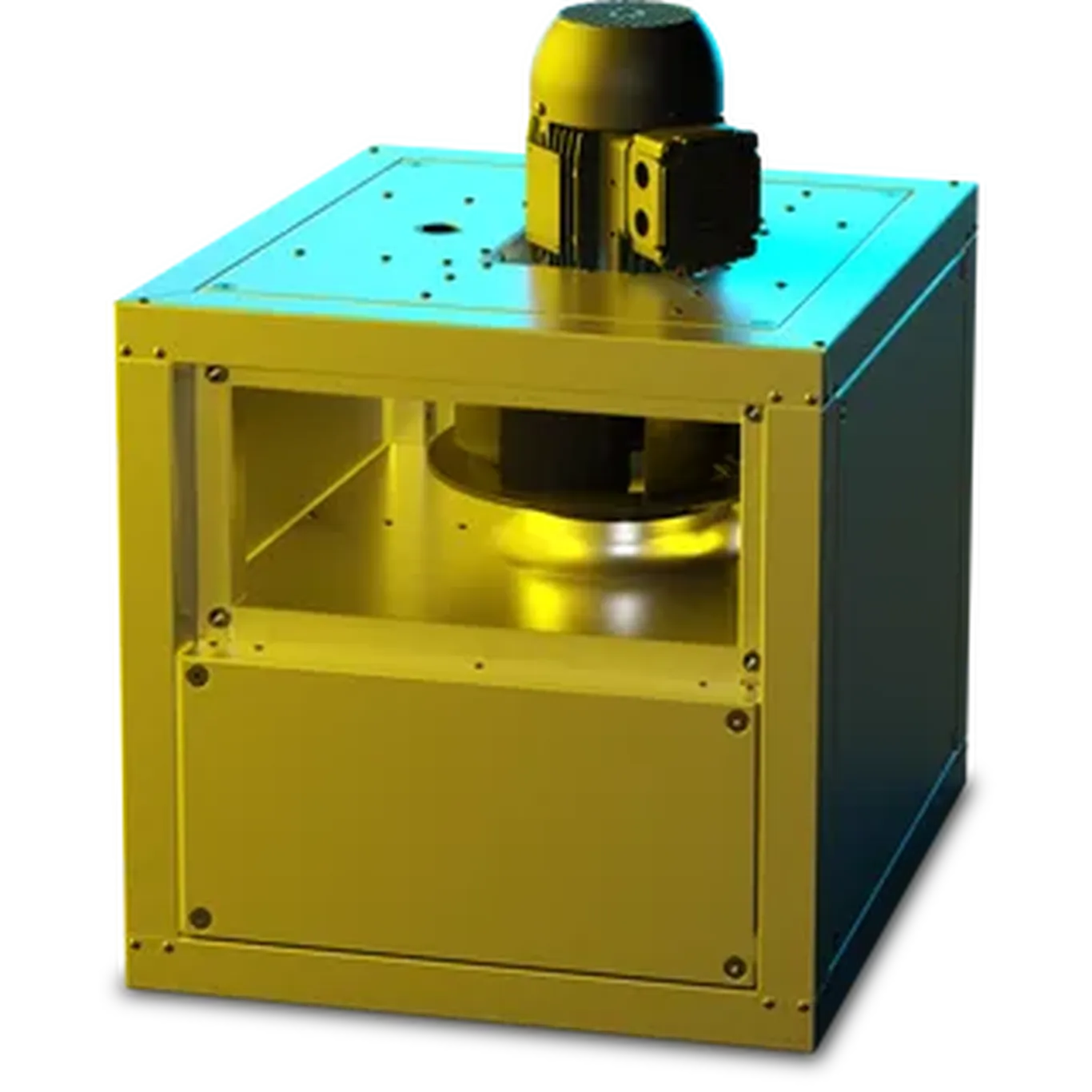 146661 : RUCK MPC T 225mm Centrifual Box Smoke Fan with Motor out of the Airstream 3ph, F400 (400-deg C for 2hours) Straight through Airflow MPC 225 D2 F4 TI 30