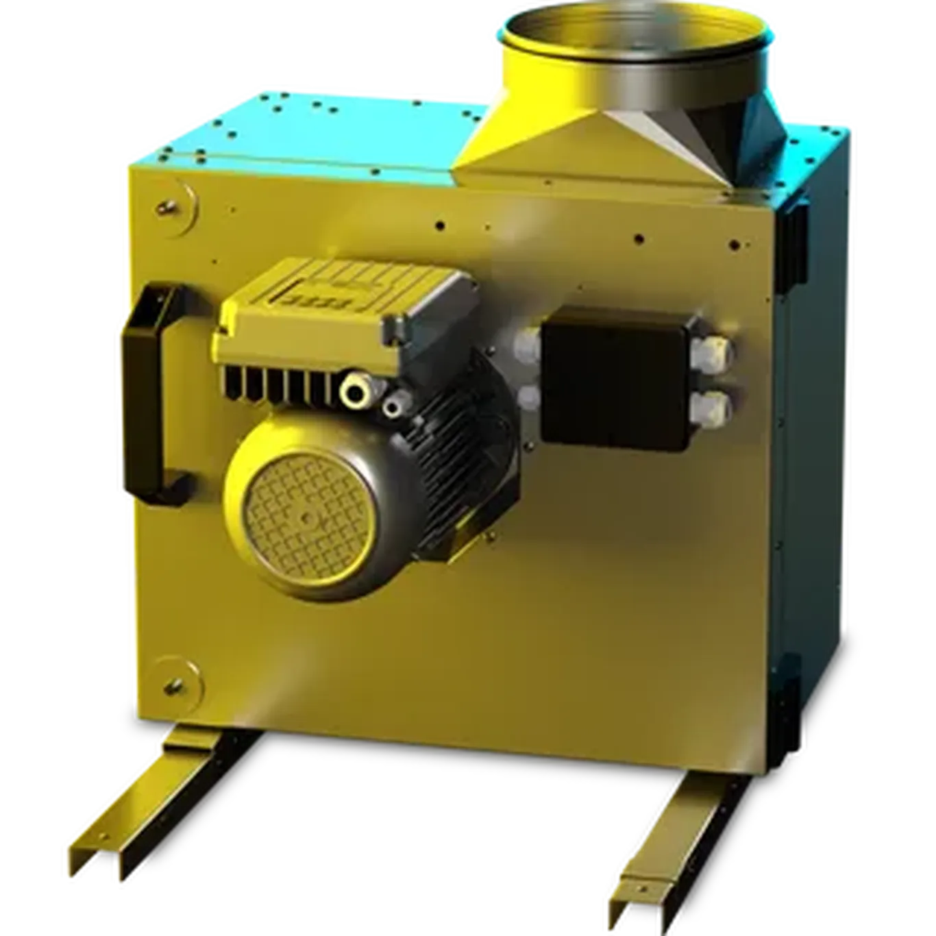 143073 : RUCK MPS 280mm Kitchen Box Fan 1ph, Motor out of the Airstream with EC Motor  MPS 280 EC 30