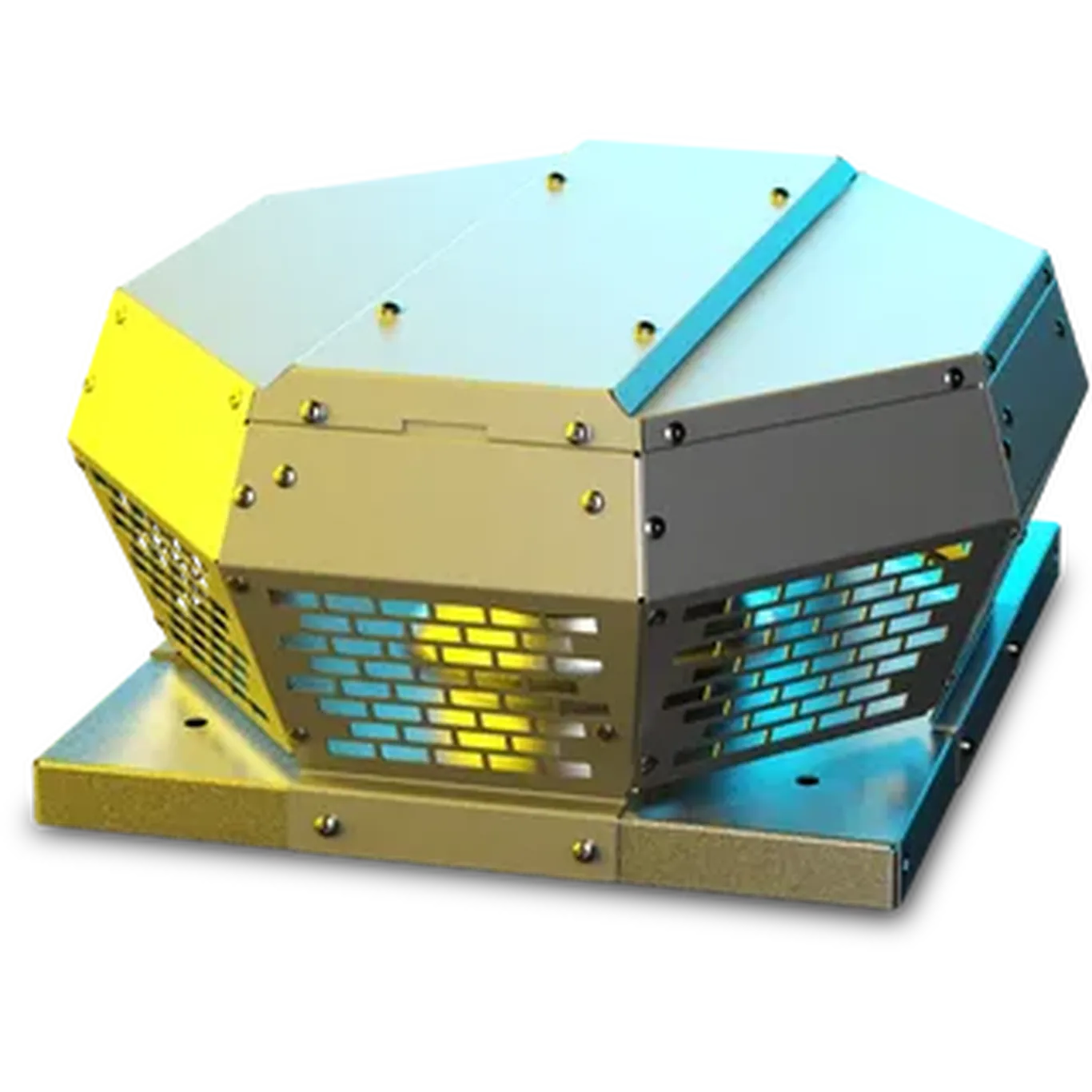 131234 : RUCK DHA 280mm 1ph Horizontal Discharge Centrifugal Fan with EC Motor DHA 280 EC 30