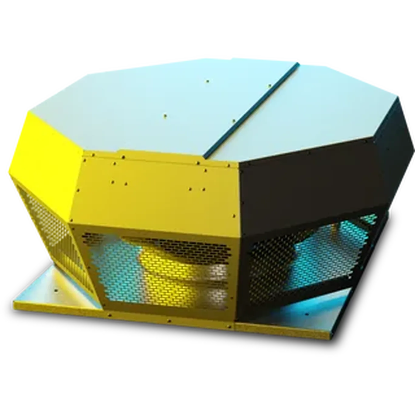 131240 : RUCK DHA 400mm 1ph Horizontal Discharge Centrifugal Fan with EC Motor DHA 400 EC 30