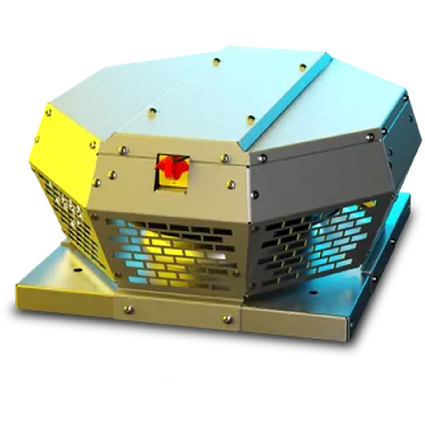 131264 : RUCK DHA 280mm 1ph Horizontal Discharge Centrifugal Fan with EC Motor and Isolating Switch DHA 280 ECP 30