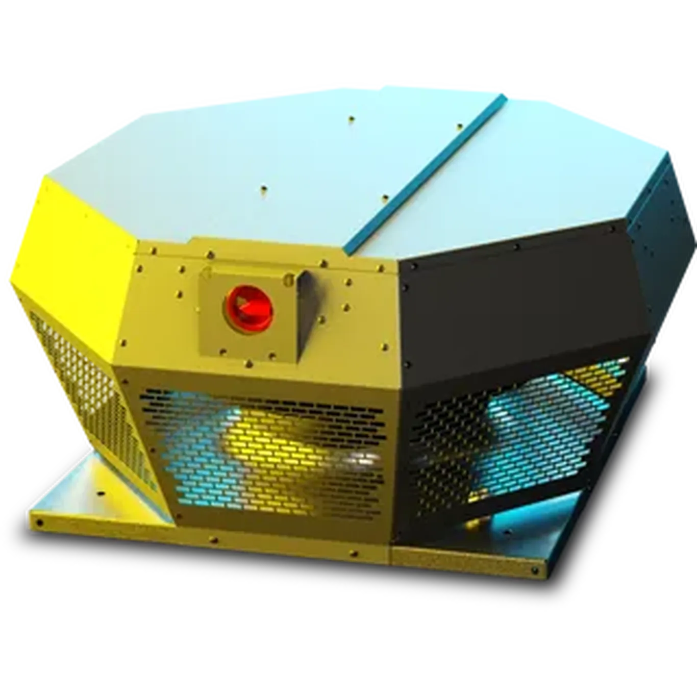 131270 : RUCK DHA 400mm 1ph Horizontal Discharge Centrifugal Fan with EC Motor and Isolating Switch DHA 400 ECP 30