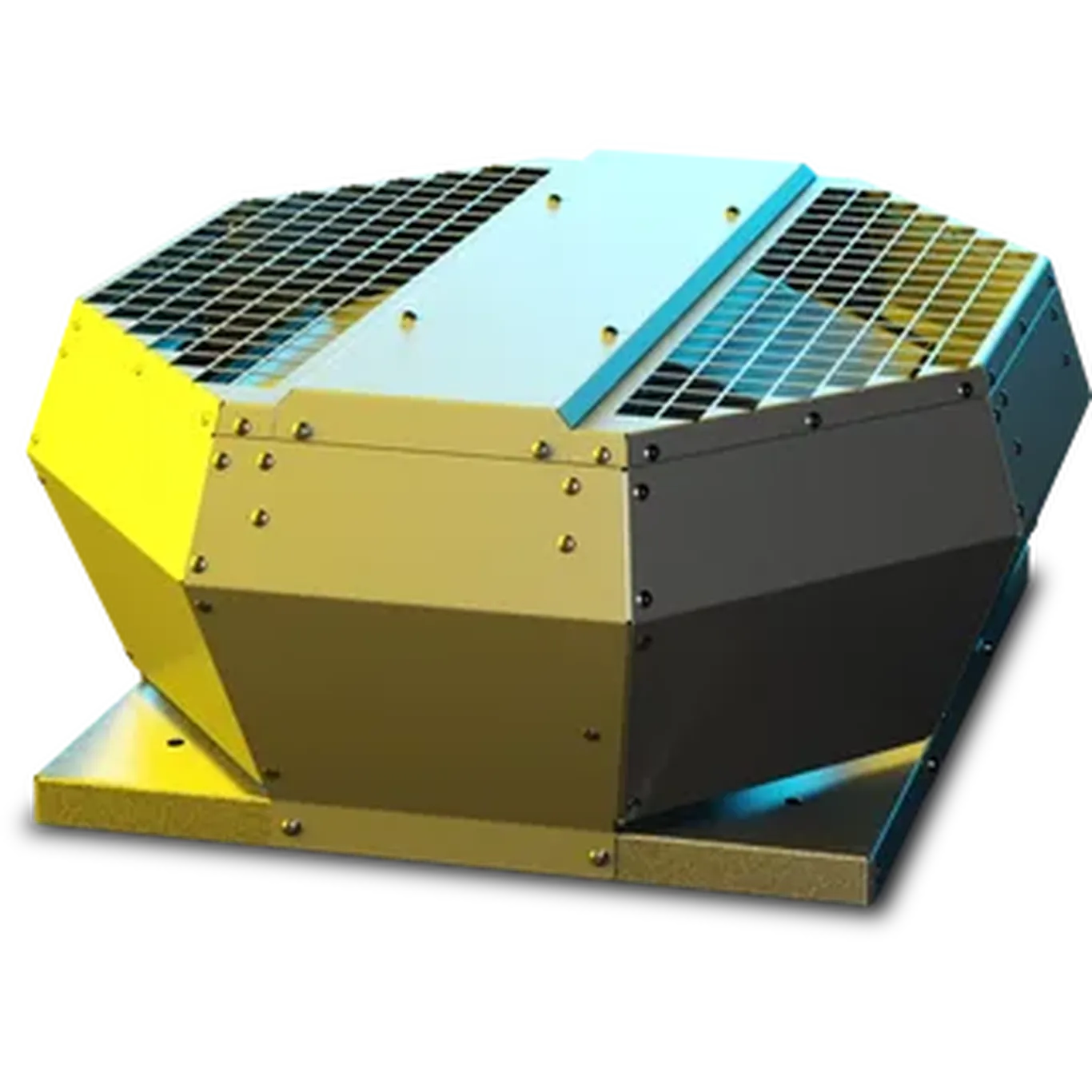 168269 : RUCK DVA 500mm 3ph Vertical Discharge Centrifugal Fan with EC Motor   DVA 500 EC O C 01