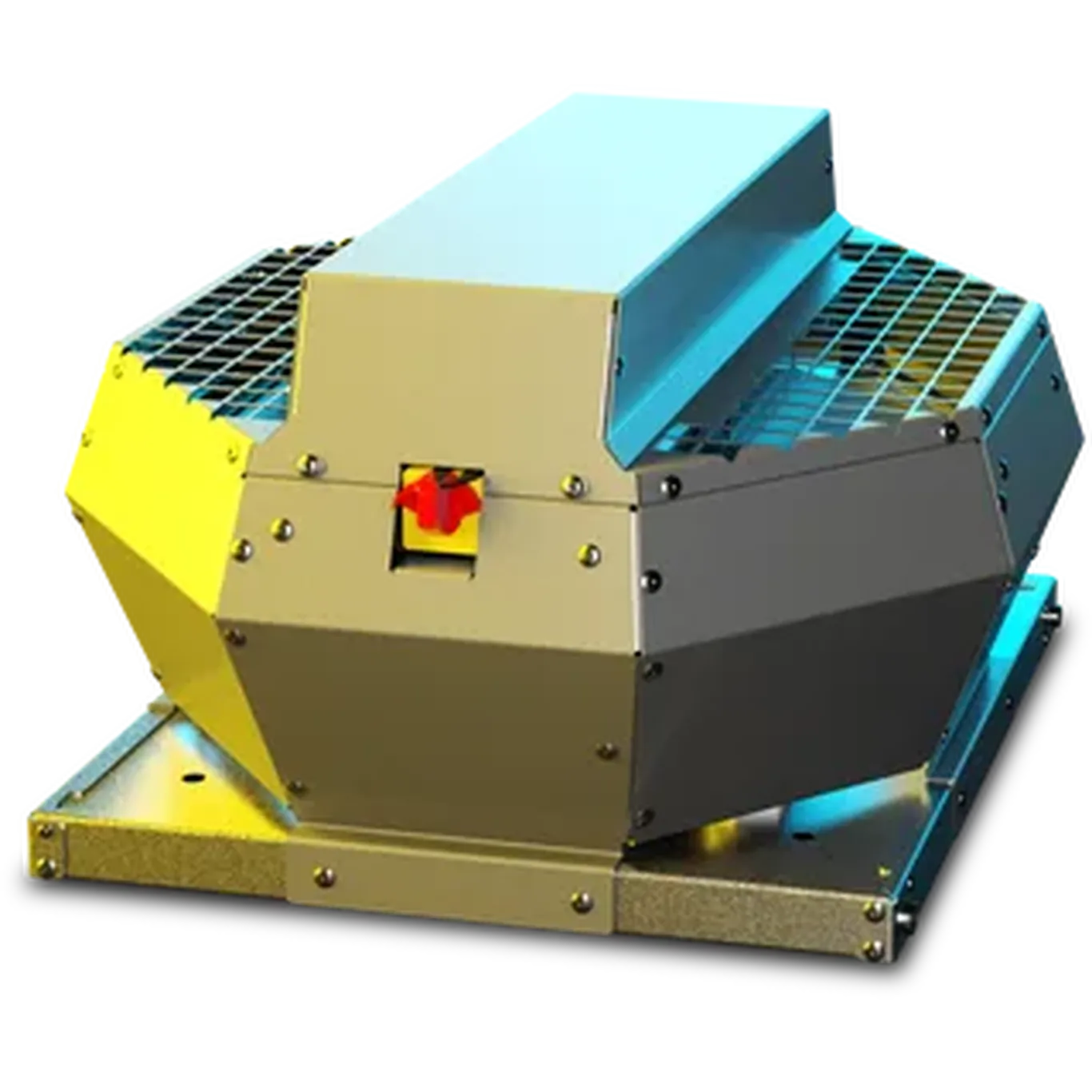 168289 : RUCK DVA 250mm 1ph Vertical Discharge Centrifugal Fan with EC Motor and Constant Pressure Control   DVA 250 EC O C RK 01