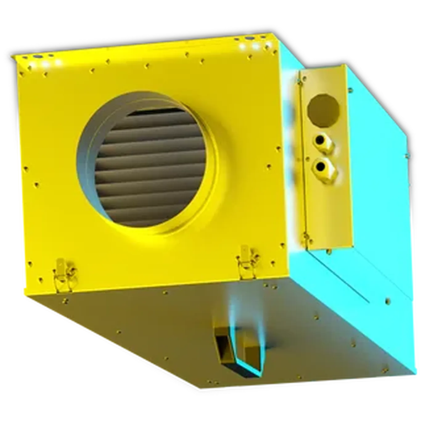 173216 : Ruck FFH 125 Supply Air Handling Unit with EC Motor, 1ph, integrated controls, M5 Grade Filter and 3kW Electric Heater Battery  FFH 125 EC EO JR 01