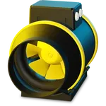 Ruck 160mm ETAMASTER EC Inline Mixed Flow Fan 1ph with EC Motor EM 160L EC 01