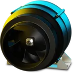 Ruck 125mm ETALINE Inline Mixed Flow Fan 1ph EL 125 E2M 01