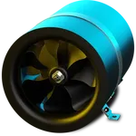 Ruck 200mm ETALINE Inline Mixed Flow Fan 1ph EL 200 E2M 01