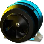 Ruck 150mm ETALINE Inline Mixed Flow Fan 1ph EL 150L E2 01