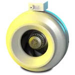 Ruck 250mm RS Inline Centrifugal Tube Fan 1ph  RS 250