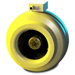 Ruck 250mm RS EC Inline Centrifugal Tube Fan 1ph with EC Motor   RS 250L EC K 01