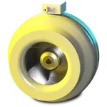 Ruck 315mm RS EC Inline Centrifugal Tube Fan 1ph with EC Motor   RS 315L EC