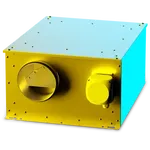 Ruck 160mm ISOR Fully Insulated Single Box Fan 1ph ISOR 160 E2 K 02