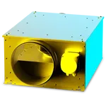 Ruck 250mm ISOR EC Fully Insulated Single Box Fan 1ph with EC Motor ISOR 250 EC K 01